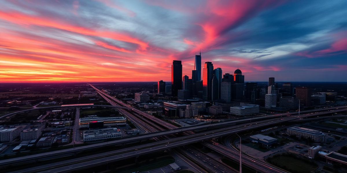 Dallas-Fort Worth skyline